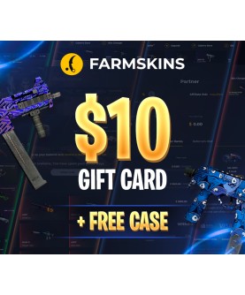 Farmskins $10 Wallet Card + FREE CASE Key GLOBAL